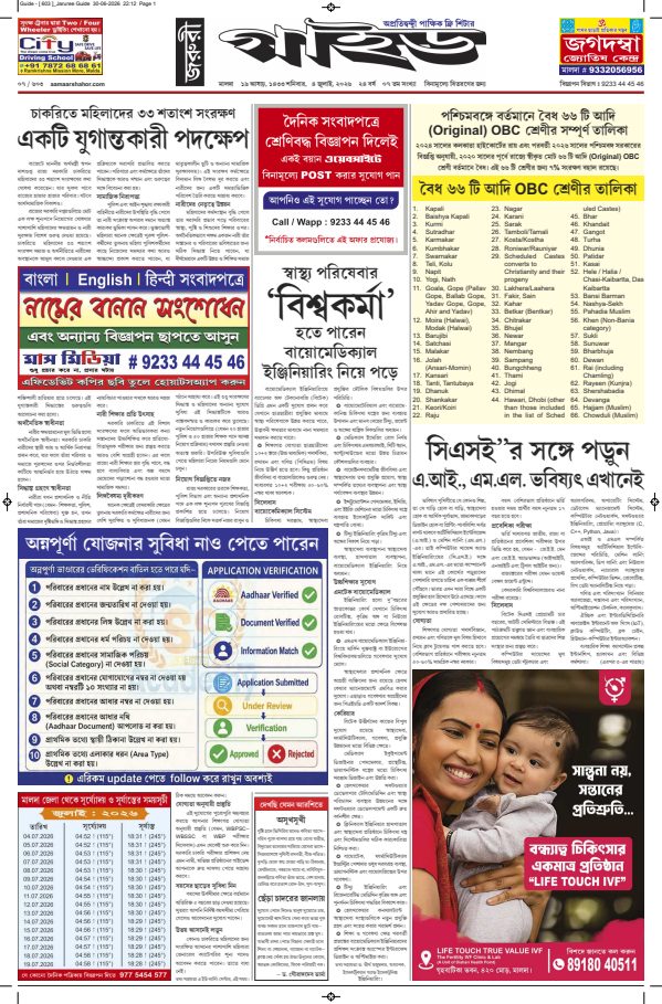Jaruree Guide – Issue 603 (4th July, 2026)